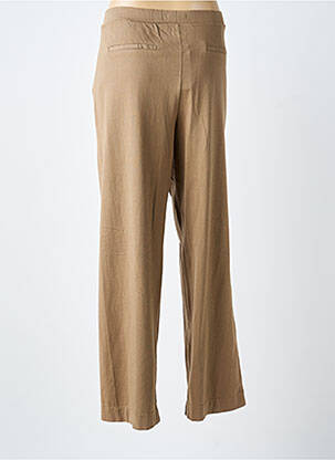Pantalon drept elasticitate mărime normală maro YERSE femeie