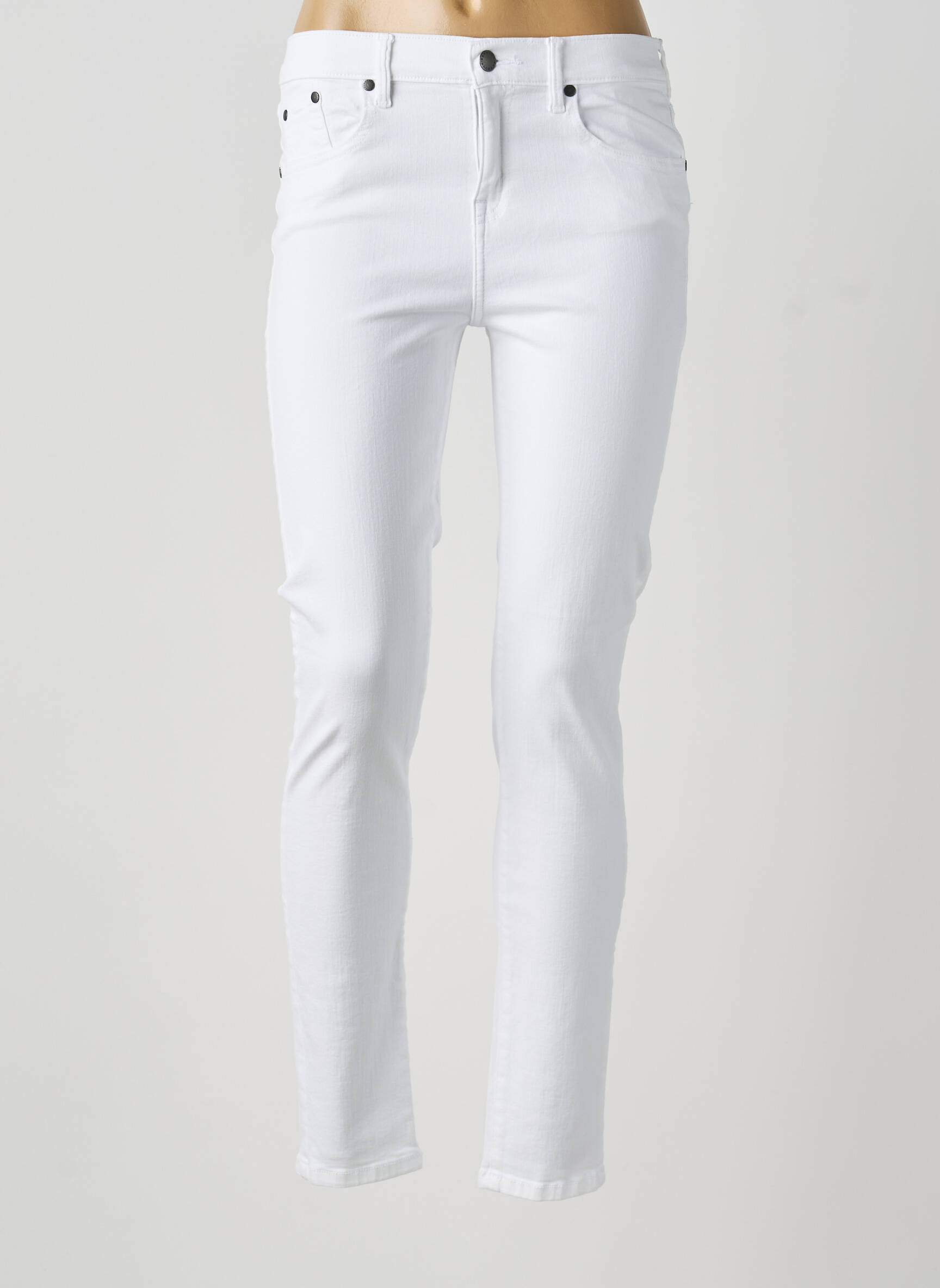 Blugi skinny mărime normală mărime normală alb BARBOUR femeie