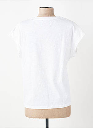 Tricou croială dreaptă mâneci scurte bej ANOUK ET NINON femeie