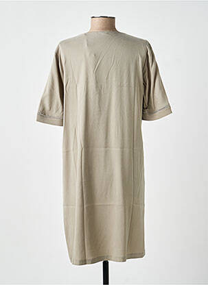 Rochie midi mâneci scurte mâneci scurte verde YAYA femeie