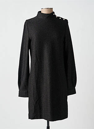 Rochie midi mâneci lungi mâneci lungi negru I.CODE (By IKKS) femeie