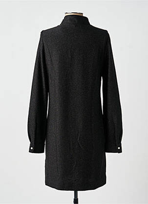 Rochie midi mâneci lungi mâneci lungi negru I.CODE (By IKKS) femeie