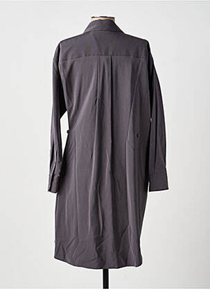 Rochie midi mâneci lungi mâneci lungi gri YAYA femeie