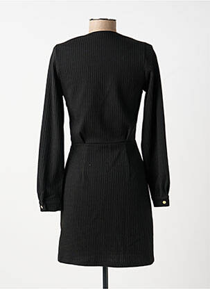 Rochie scurtă mâneci lungi mâneci lungi negru I.CODE (By IKKS) femeie
