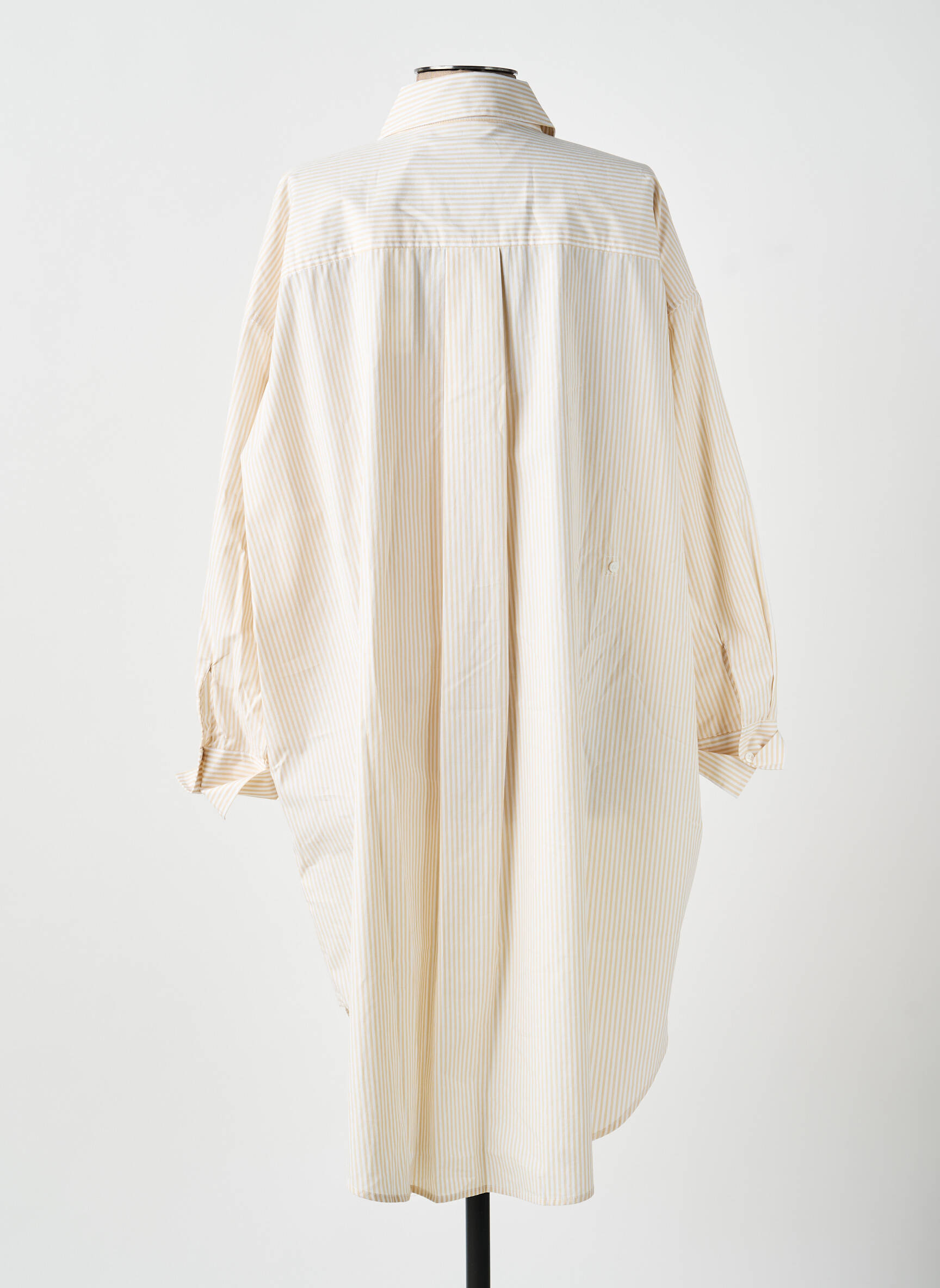 Rochie midi mâneci lungi mâneci lungi bej YAYA femeie