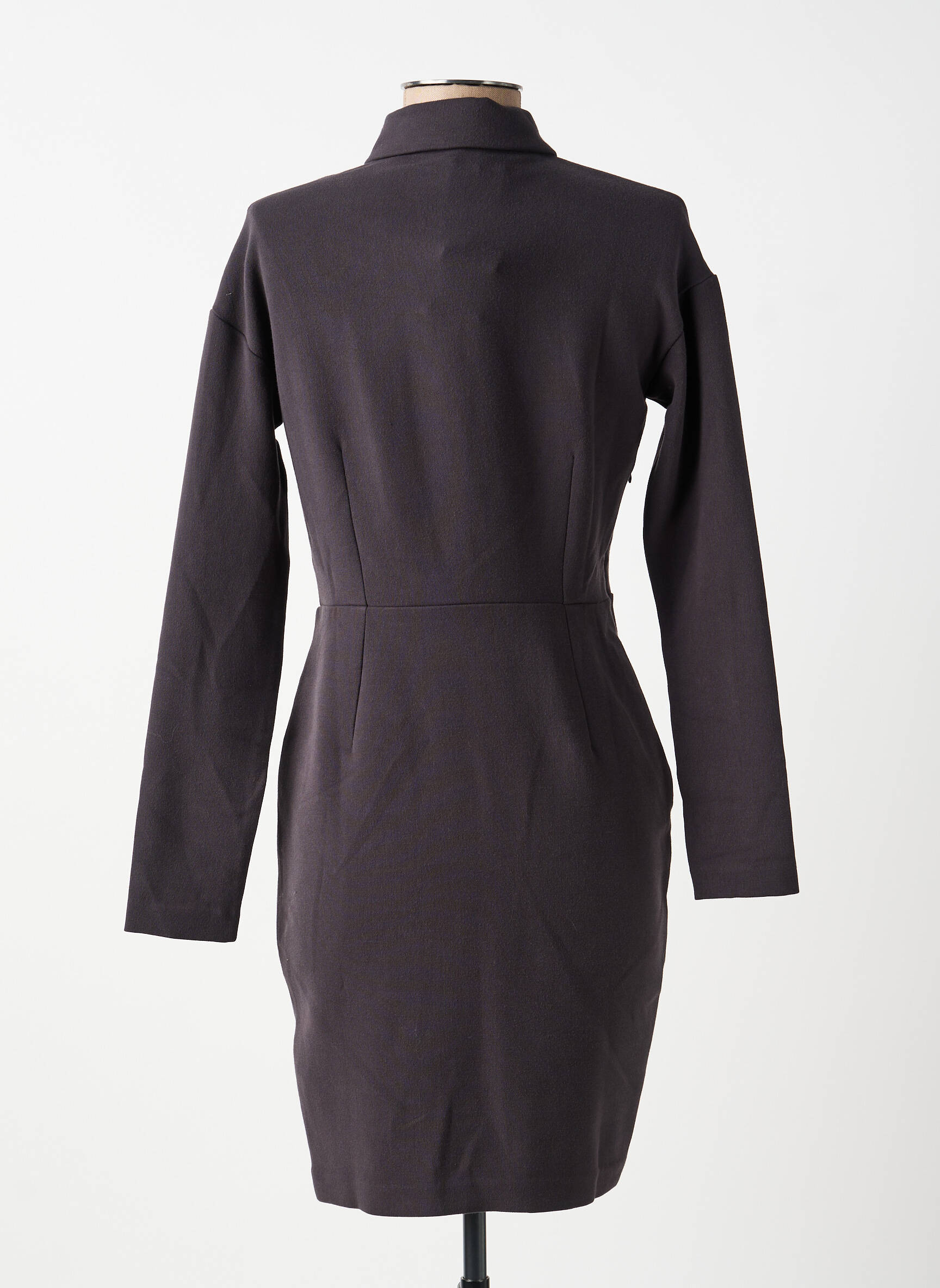 Rochie scurtă mâneci lungi mâneci lungi negru YAYA femeie