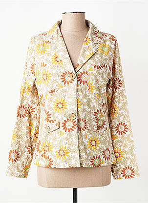 Sacou buzunare verde AGATHE & LOUISE femeie