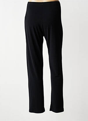 Pantalon drept elasticitate mărime normală negru FRANCE RIVOIRE femeie