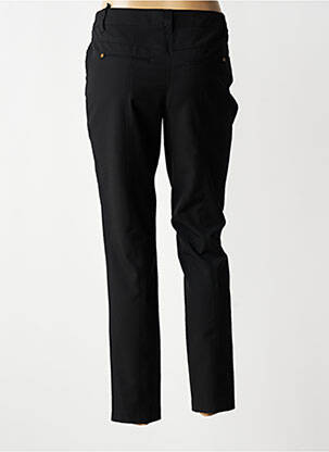 Pantalon slim țesătură poplin mărime normală negru BASLER femeie