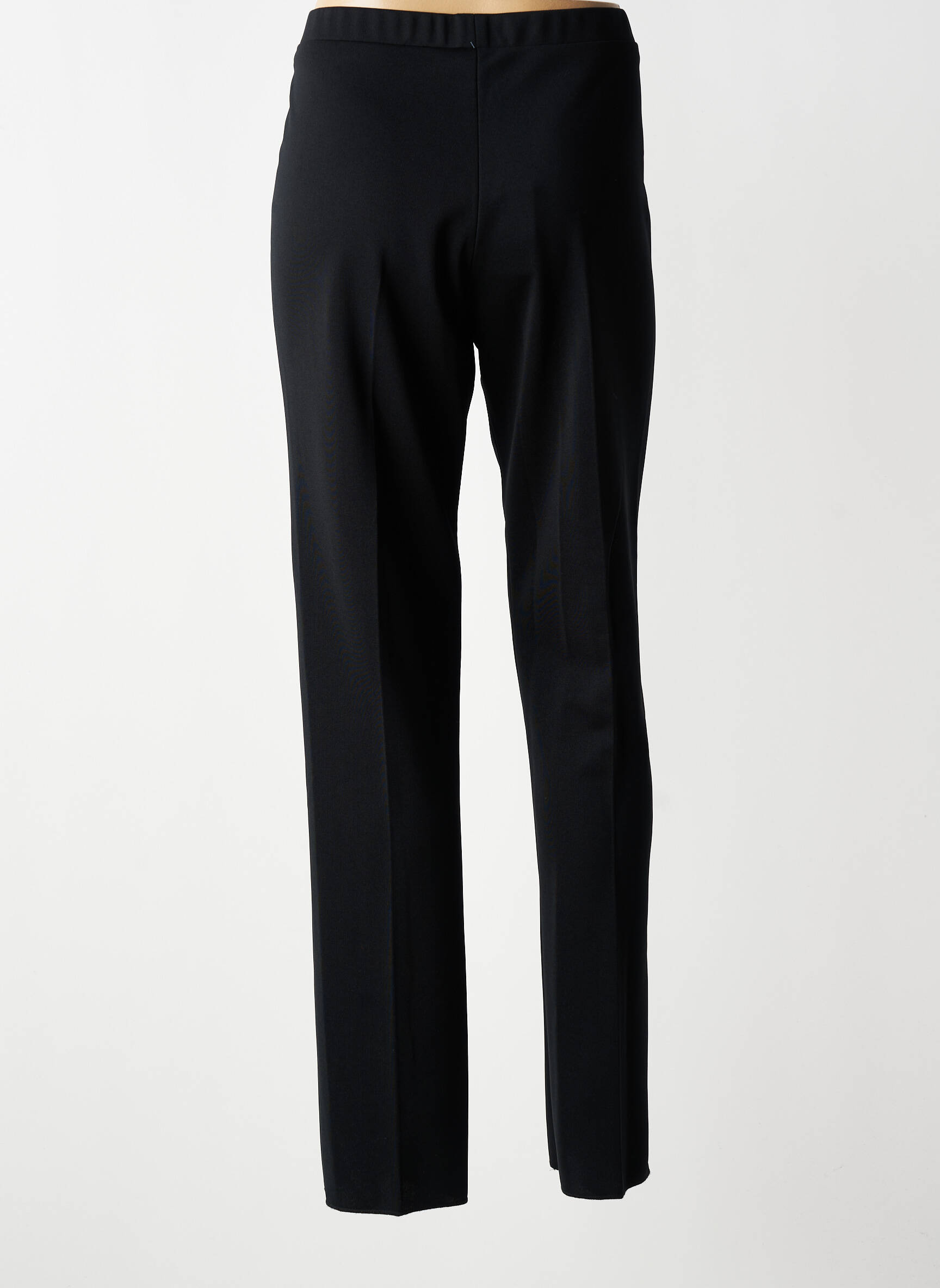 Pantalon drept elasticitate mărime normală negru KARTING femeie