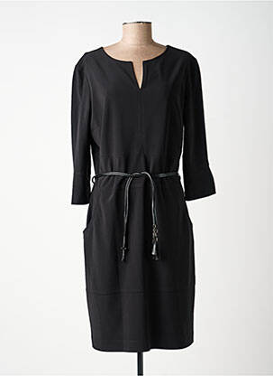 Rochie midi mâneci lungi mâneci lungi negru JOSEPH RIBKOFF femeie