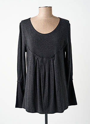 Top mâneci lungi mâneci lungi negru JEAN GABRIEL femeie