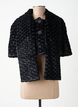 Jachete casual guler rotund negru KARTING femeie