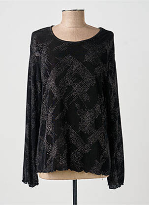 Top mâneci lungi mâneci lungi negru FRANCOISE F femeie