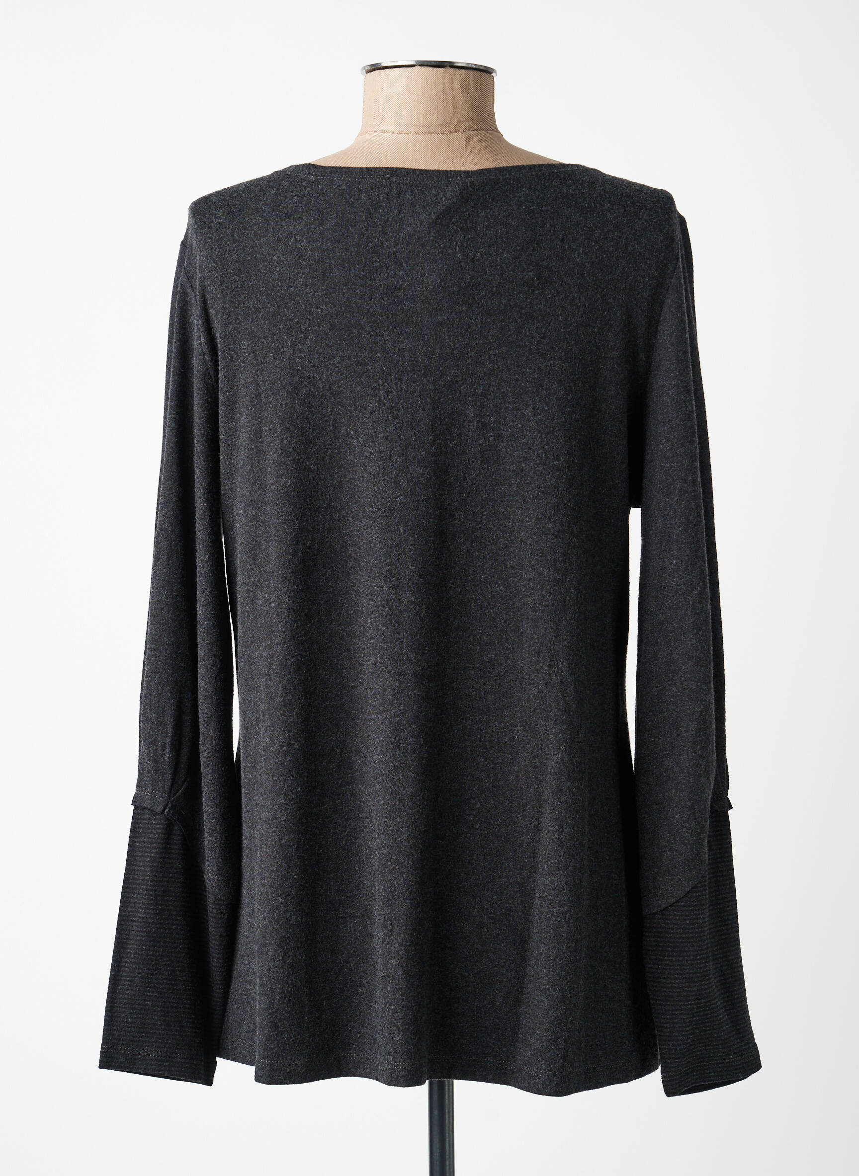 Top mâneci lungi mâneci lungi negru JEAN GABRIEL femeie