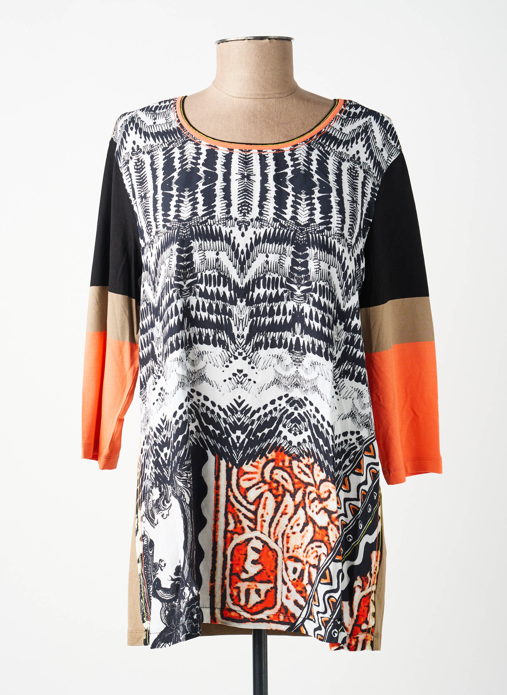 Top mâneci lungi mâneci lungi negru BASLER femeie
