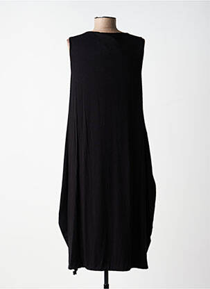 Rochie midi fără mâneci fără mâneci negru OZAI N KU femeie
