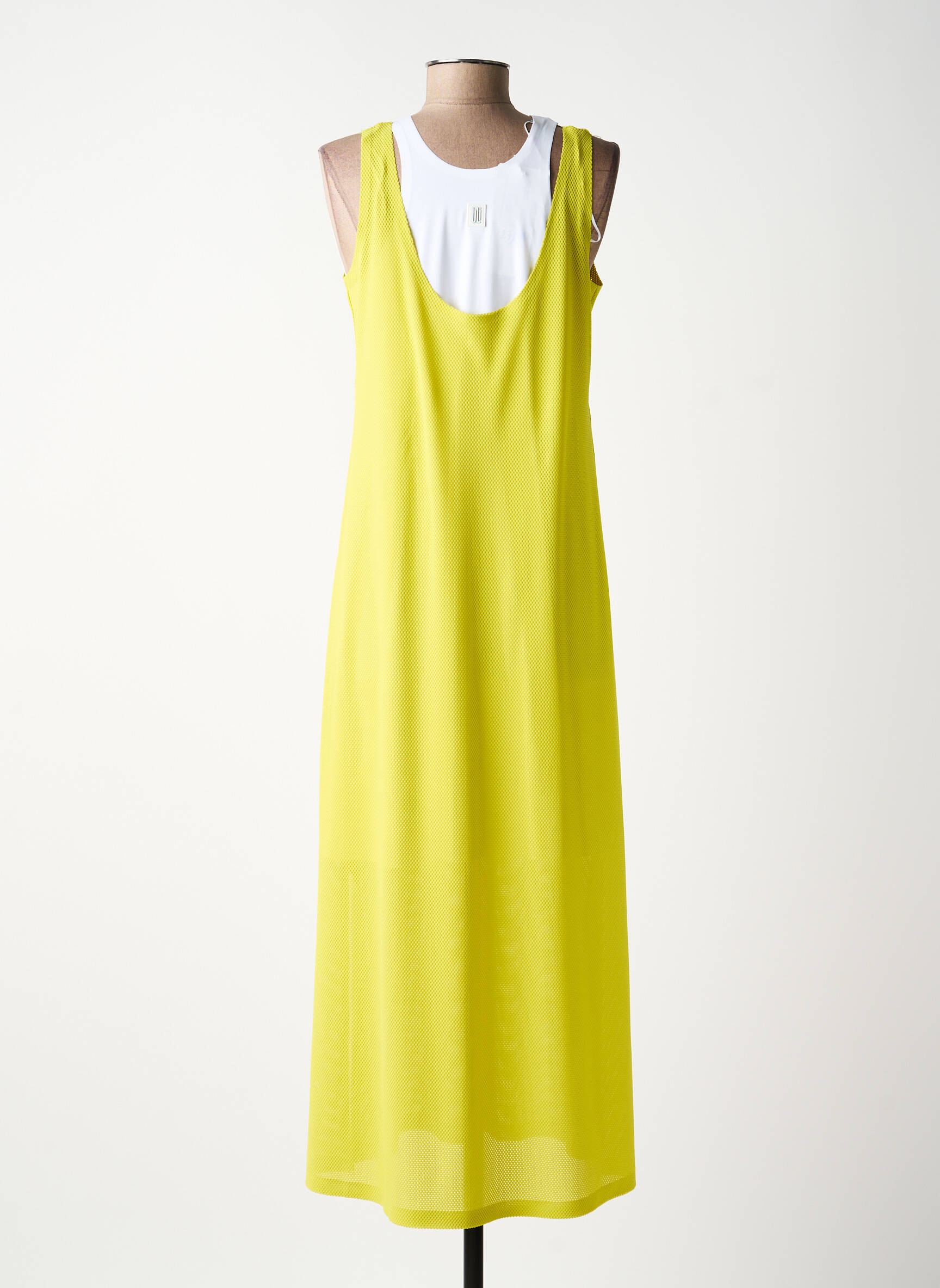 Rochie lungă fără mâneci fără mâneci verde SPORTALM femeie