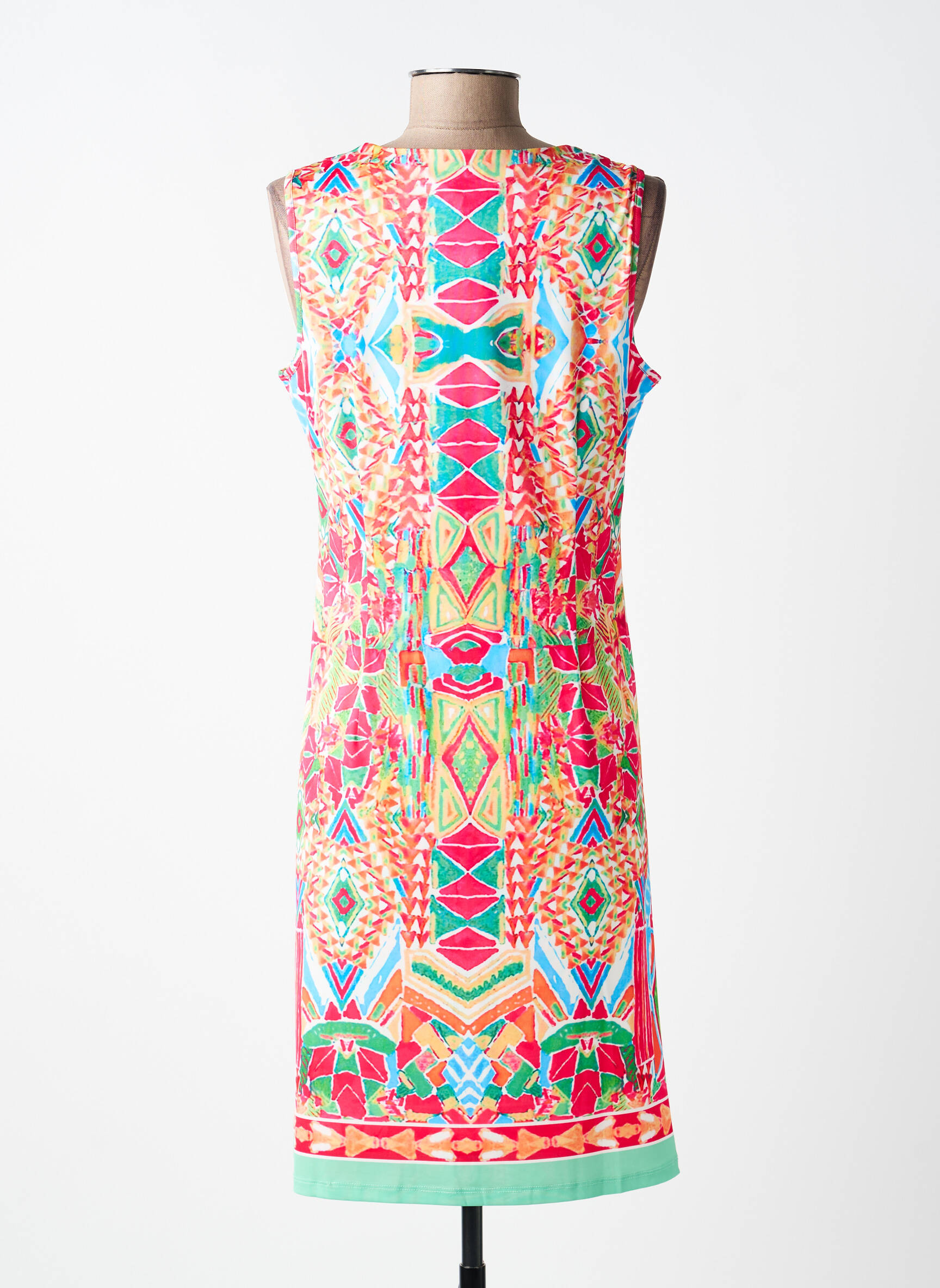 Rochie midi fără mâneci fără mâneci roșu K-DESIGN femeie