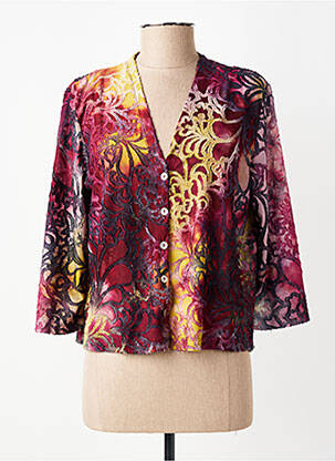 Top elasticitate mâneci 3/4 violet ALEMBIKA femeie