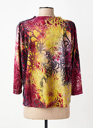 Top elasticitate mâneci 3/4 violet ALEMBIKA femeie