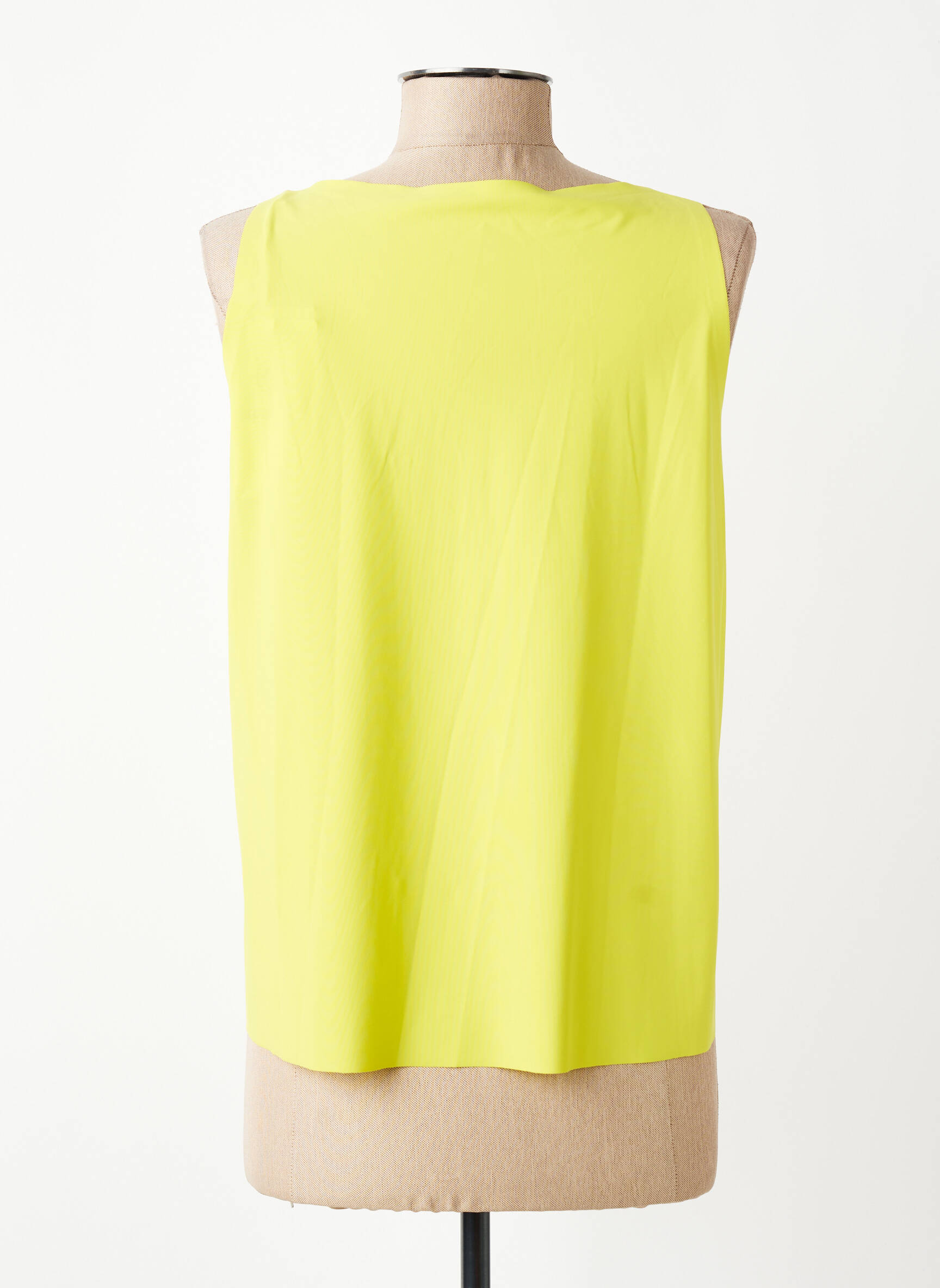 Top elasticitate bretele subțiri verde SPORTMAX femeie