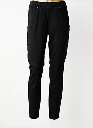 Jegging țesătură denim mărime normală negru CISO femeie