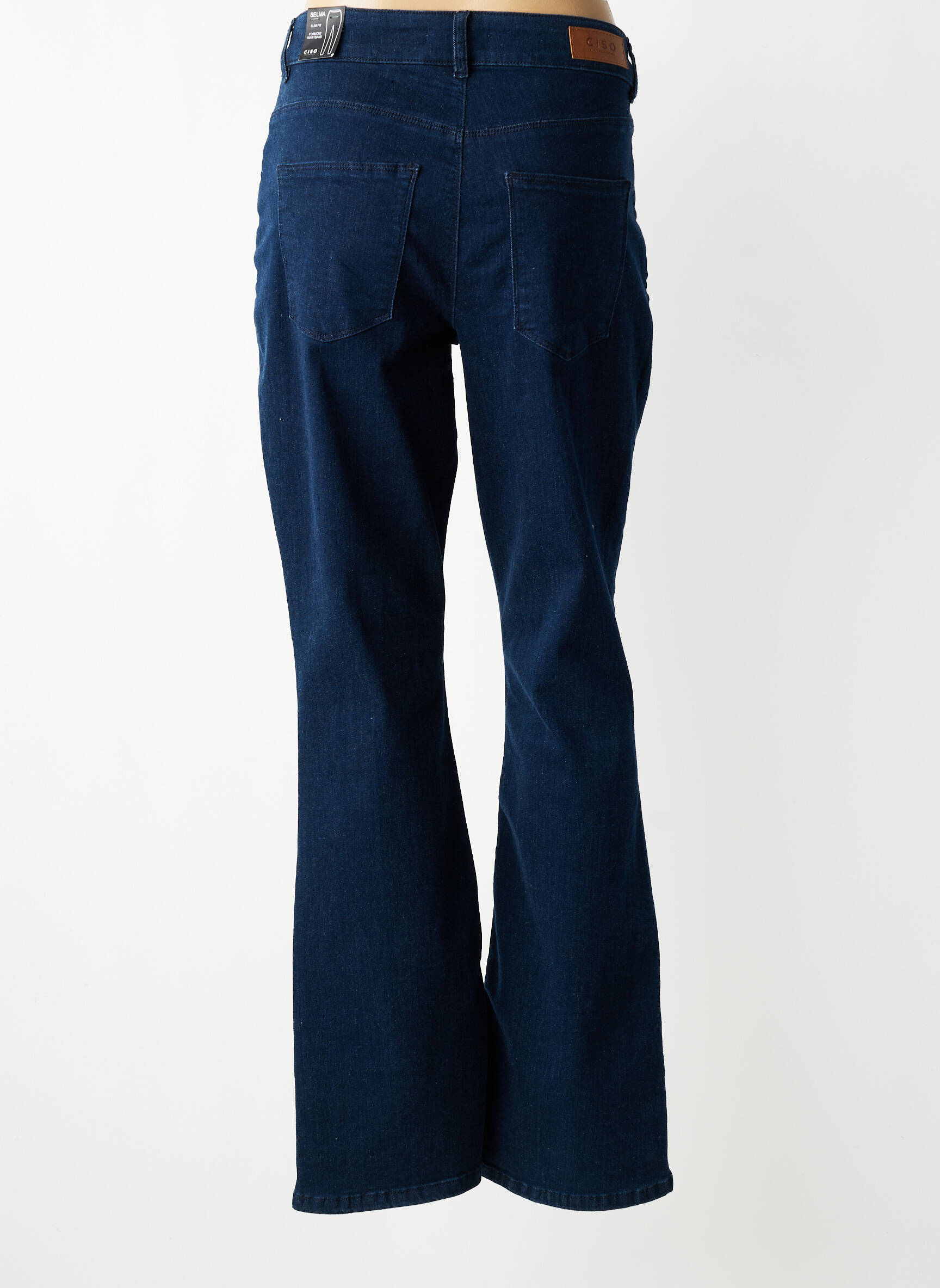 Blugi bootcut mărime normală mărime normală albastru CISO femeie