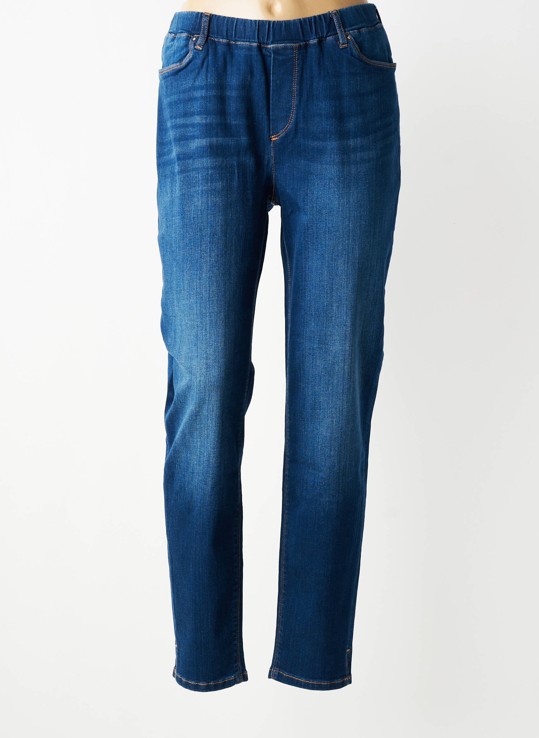 Jegging țesătură denim mărime normală albastru CISO femeie