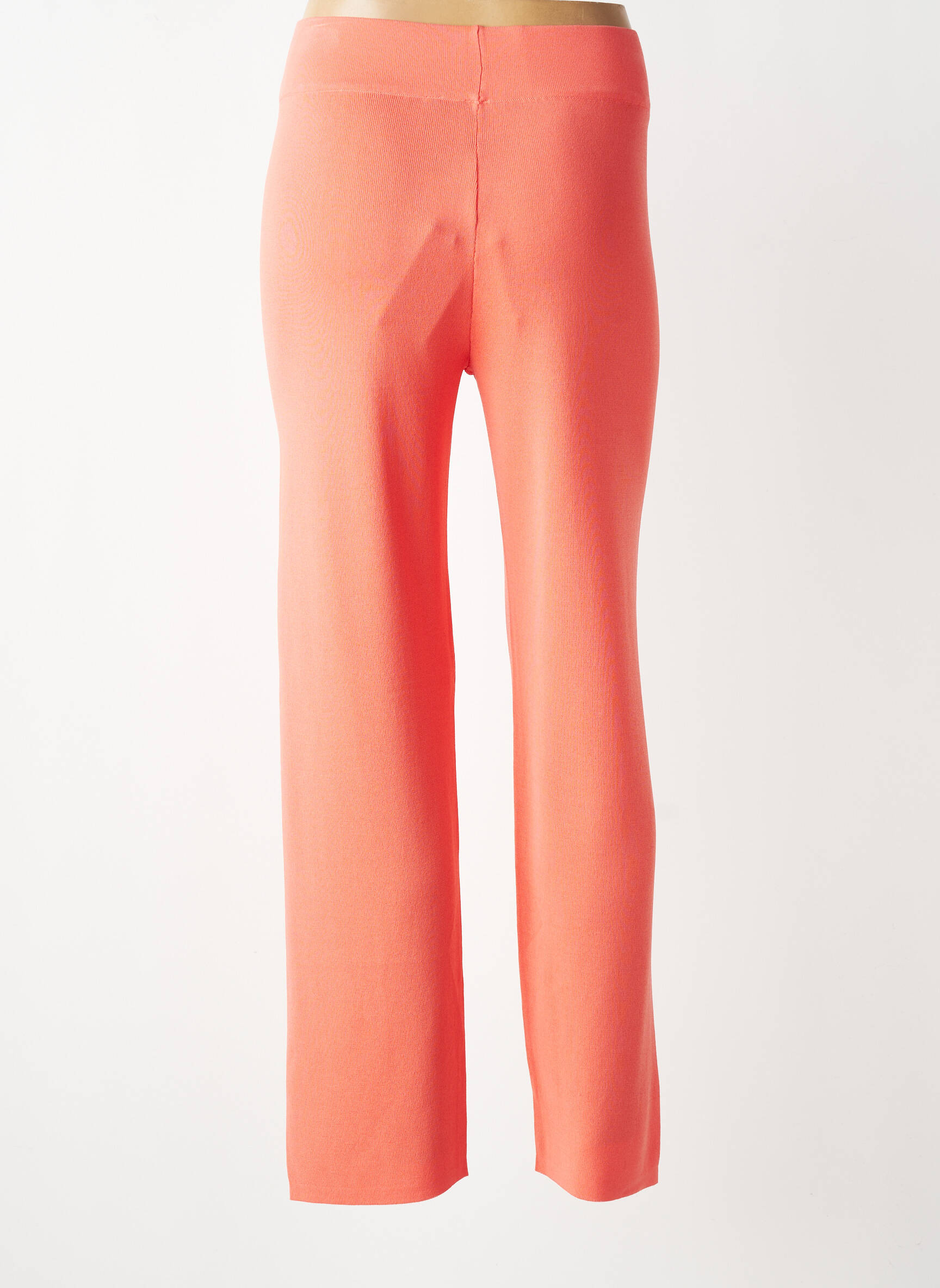 Pantalon drept elasticitate mărime normală roz SCORZZO femeie