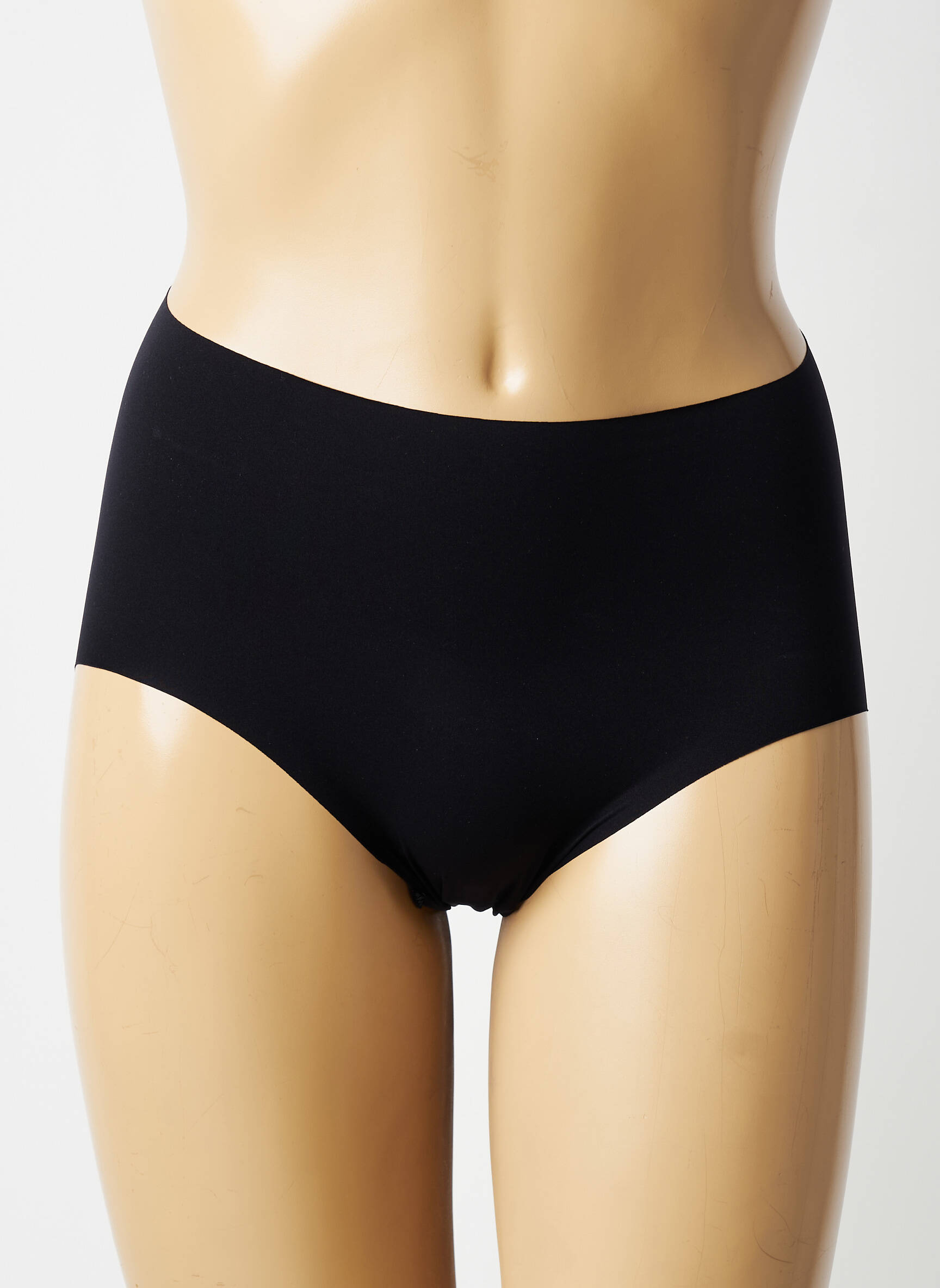 Chilot efect material satinat negru WACOAL femeie