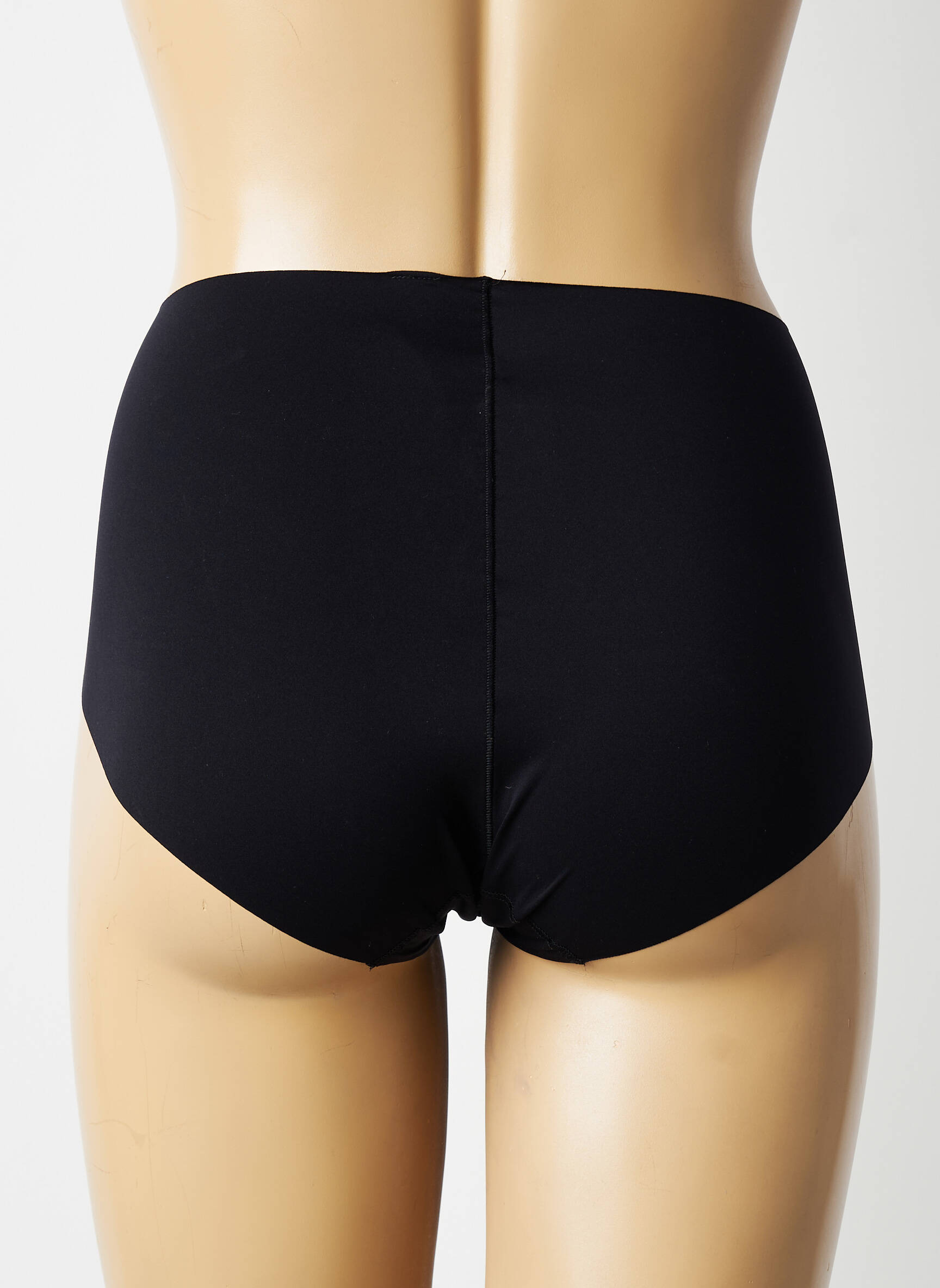 Chilot efect material satinat negru WACOAL femeie