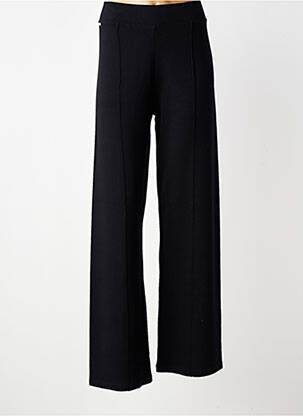 Pantalon drept elasticitate mărime normală negru LUNE ACTIVE femeie