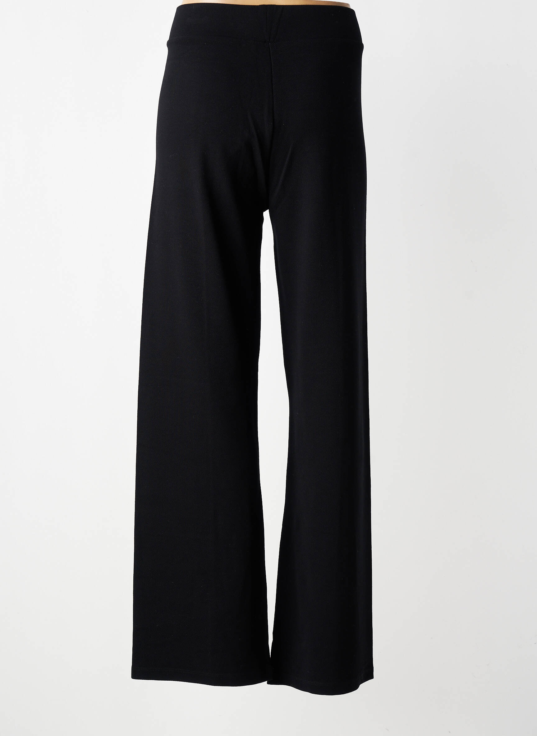 Pantalon drept elasticitate mărime normală negru LUNE ACTIVE femeie