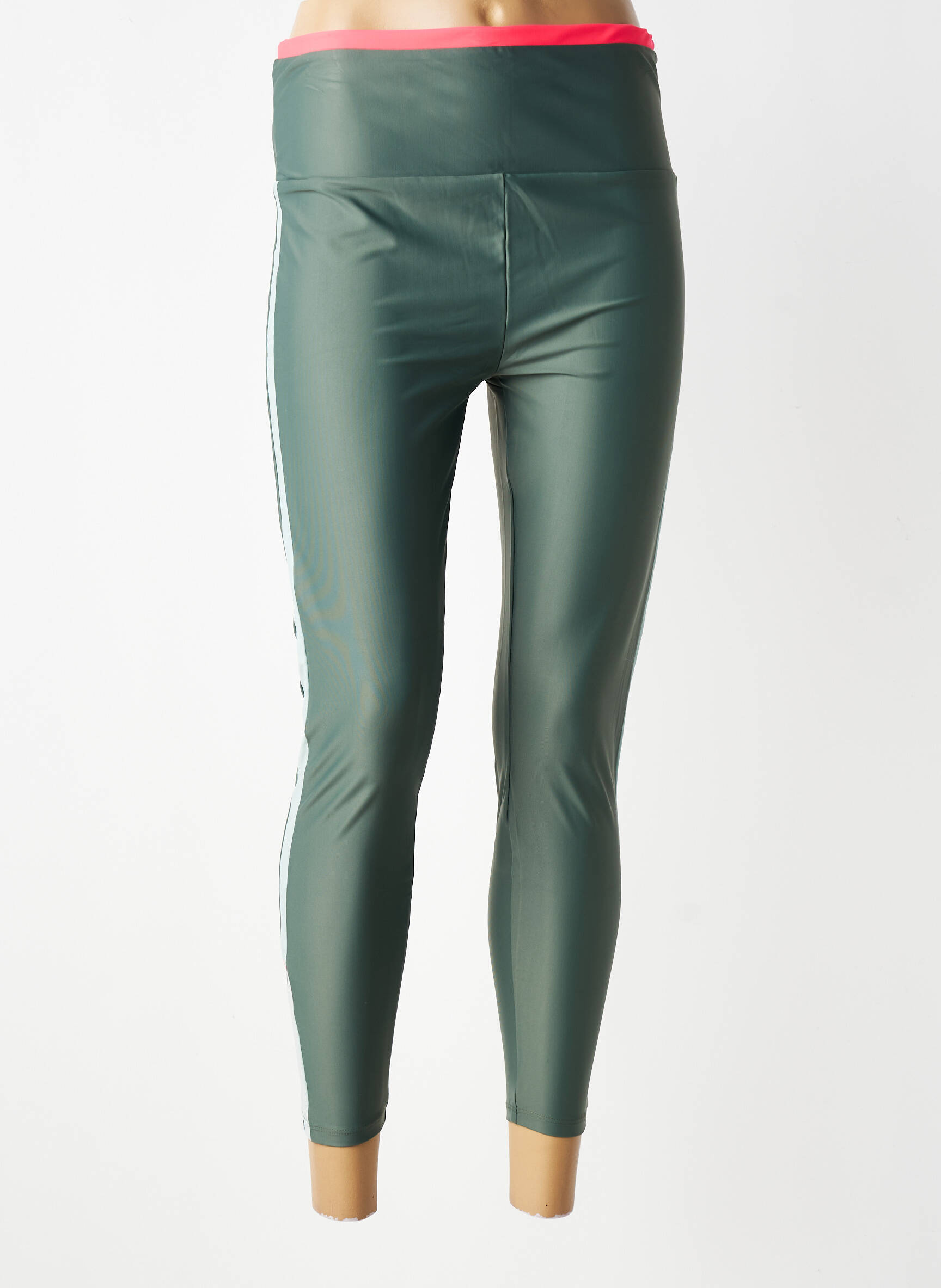 Colant efect material satinat mărime normală verde LANSTON SPORT femeie