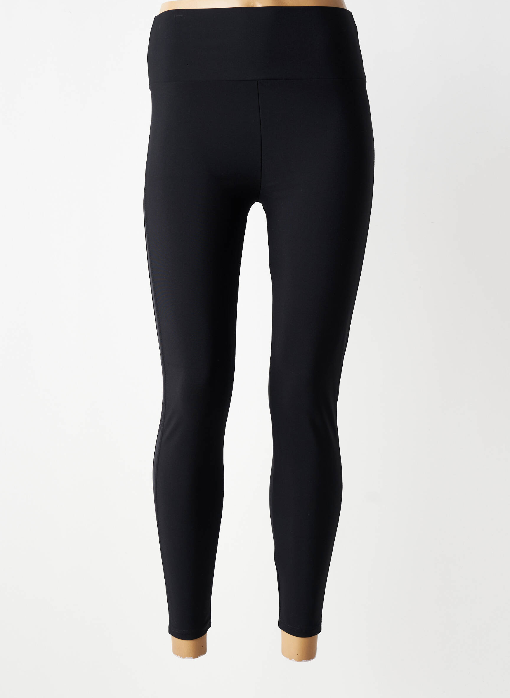 Colant efect material satinat mărime normală negru LANSTON SPORT femeie