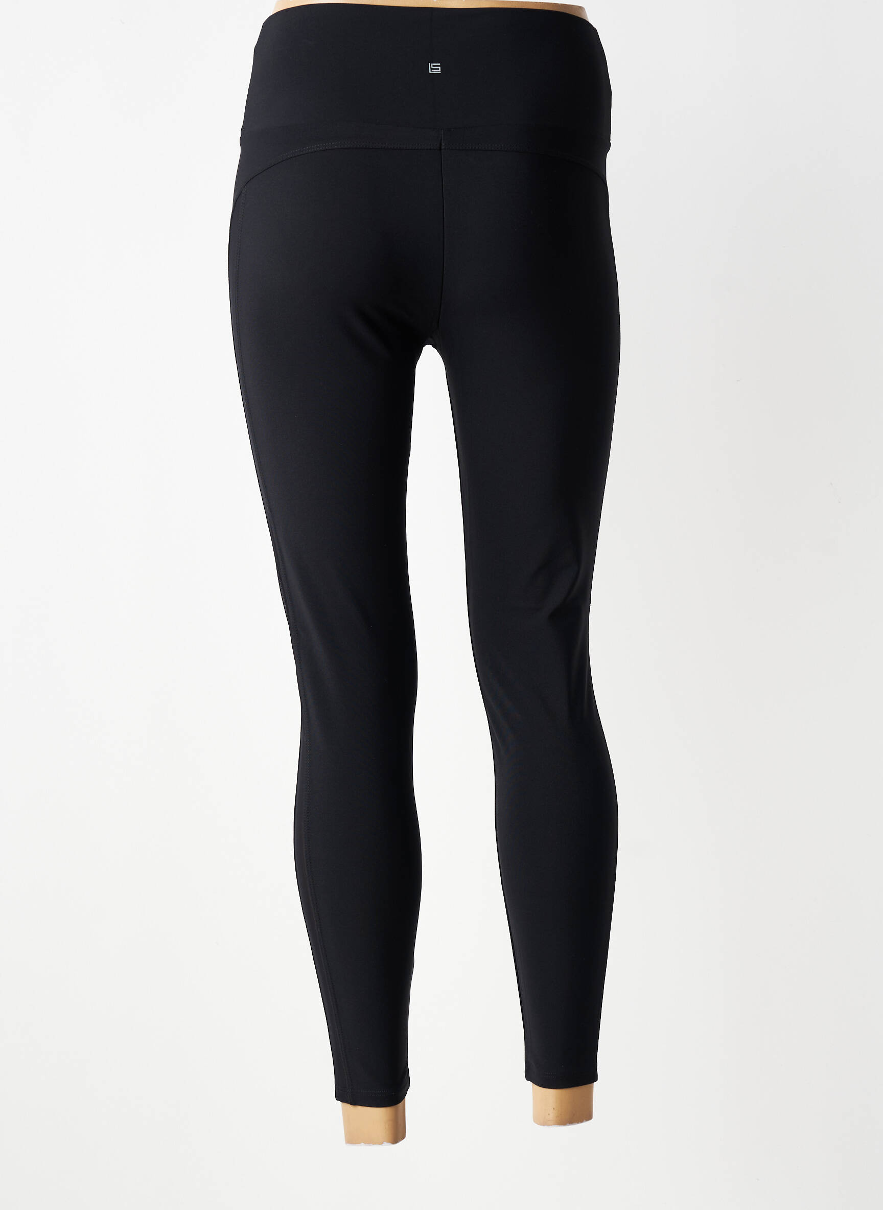 Colant efect material satinat mărime normală negru LANSTON SPORT femeie