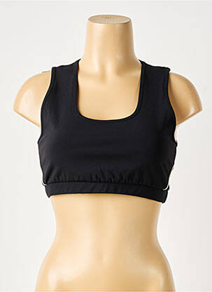 Sutien efect material satinat sutiene negru LANSTON SPORT femeie