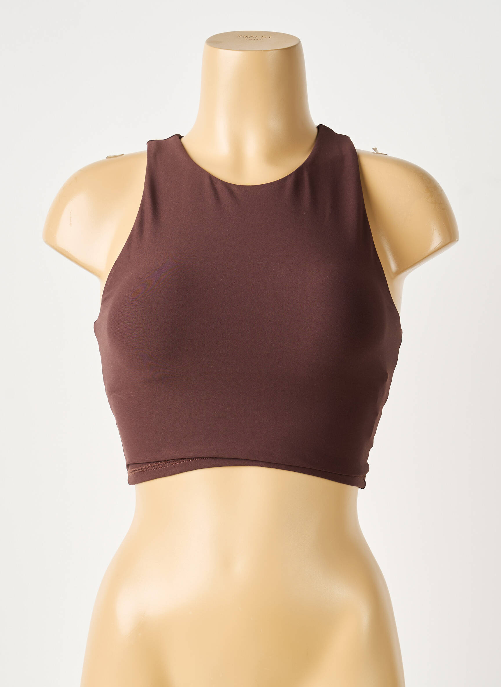 Sutien efect material satinat sutiene maro THE UPSIDE femeie