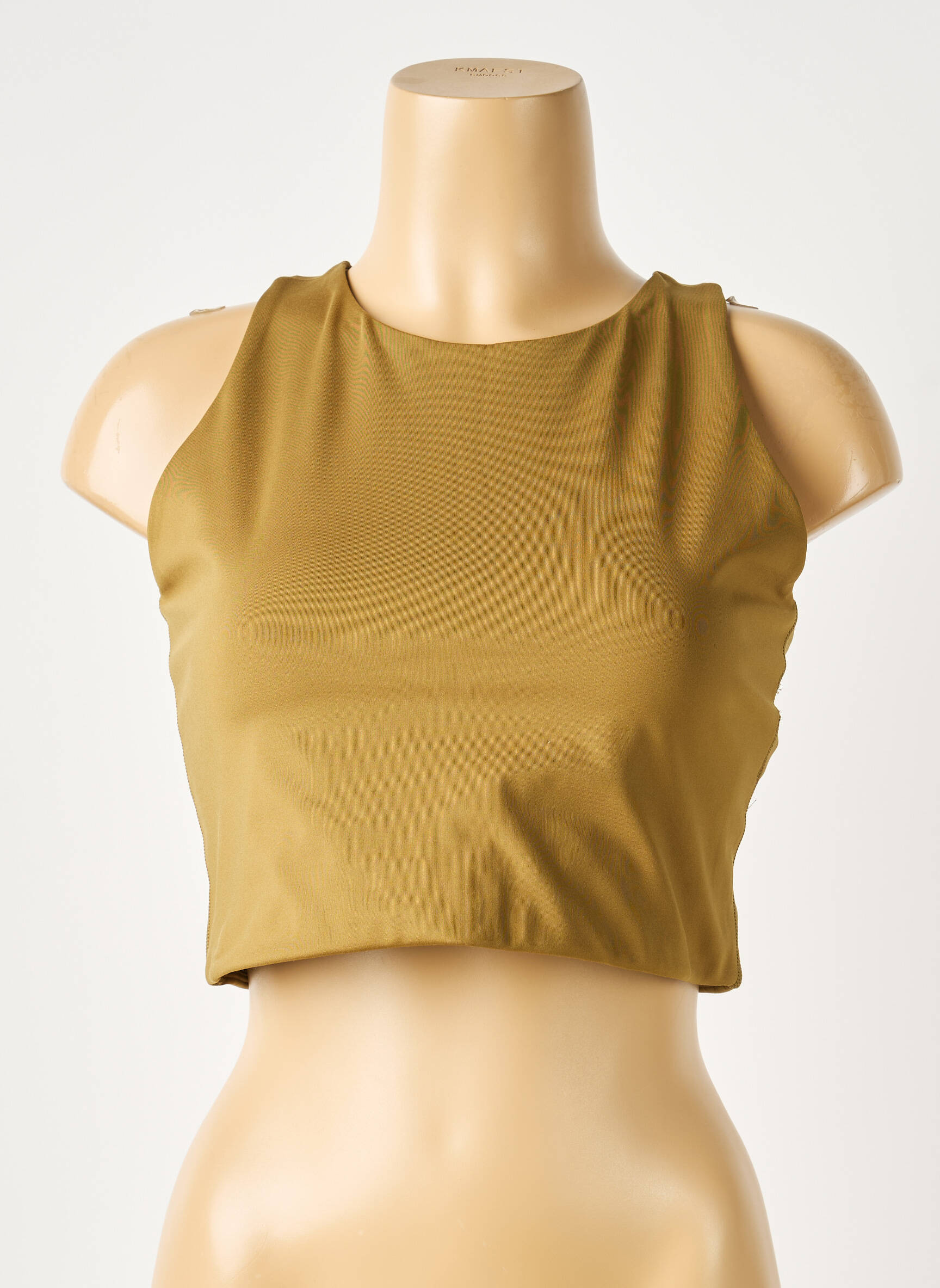 Sutien efect material satinat sutiene verde GIRLFRIEND COLLECTIVE femeie