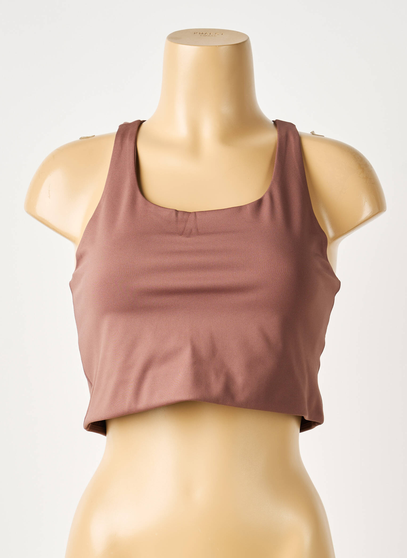 Sutien efect material satinat sutiene maro GIRLFRIEND COLLECTIVE femeie