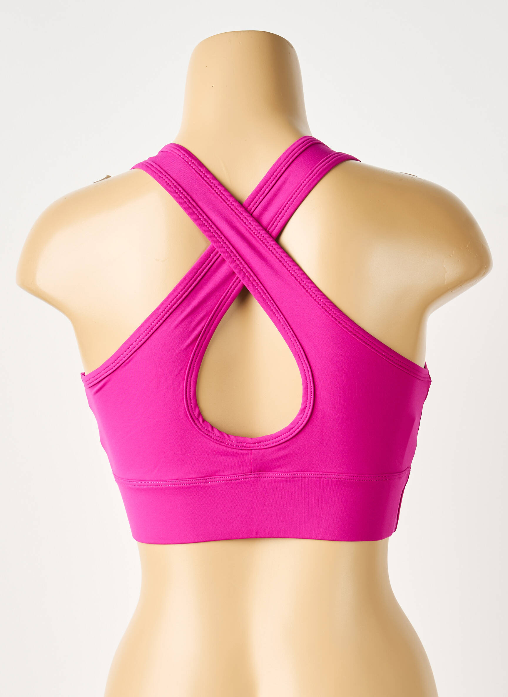 Sutien efect material satinat sutiene roz NORBA femeie