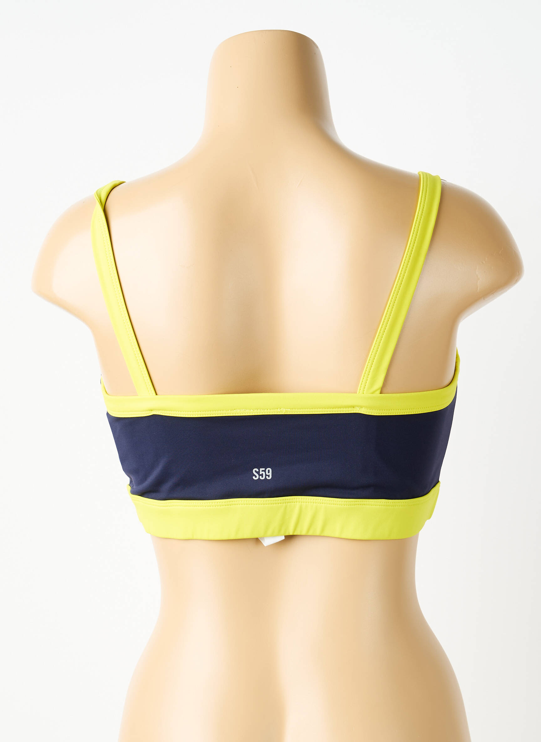 Sutien efect material satinat sutiene albastru SPLITS59 femeie
