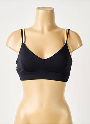 Sutien efect material satinat sutiene negru NORBA femeie