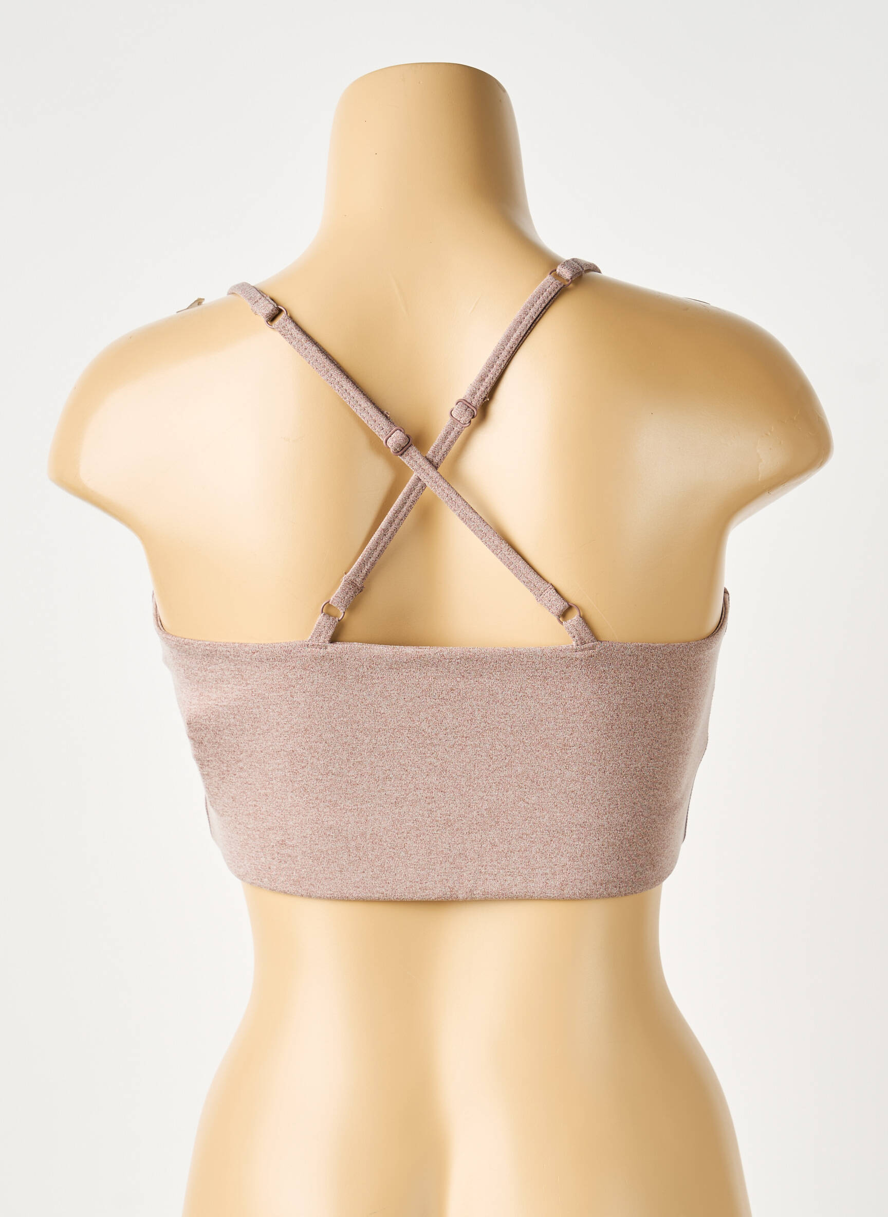 Sutien fără armatură sutiene maro GIRLFRIEND COLLECTIVE femeie