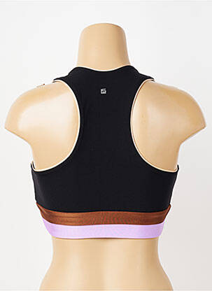 Sutien efect material satinat sutiene negru LANSTON SPORT femeie