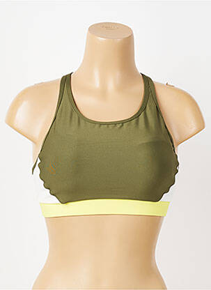 Sutien efect material satinat sutiene verde THE UPSIDE femeie