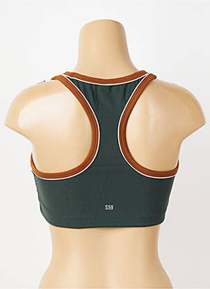 Sutien efect material satinat sutiene verde SPLITS59 femeie
