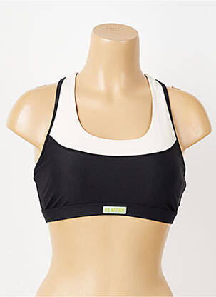 Sutien efect material satinat sutiene negru P.E NATION femeie