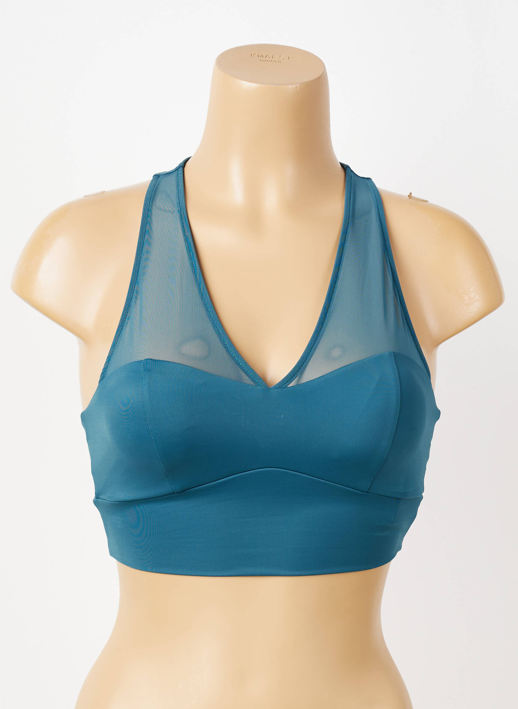 Sutien efect material satinat sutiene verde LANSTON SPORT femeie